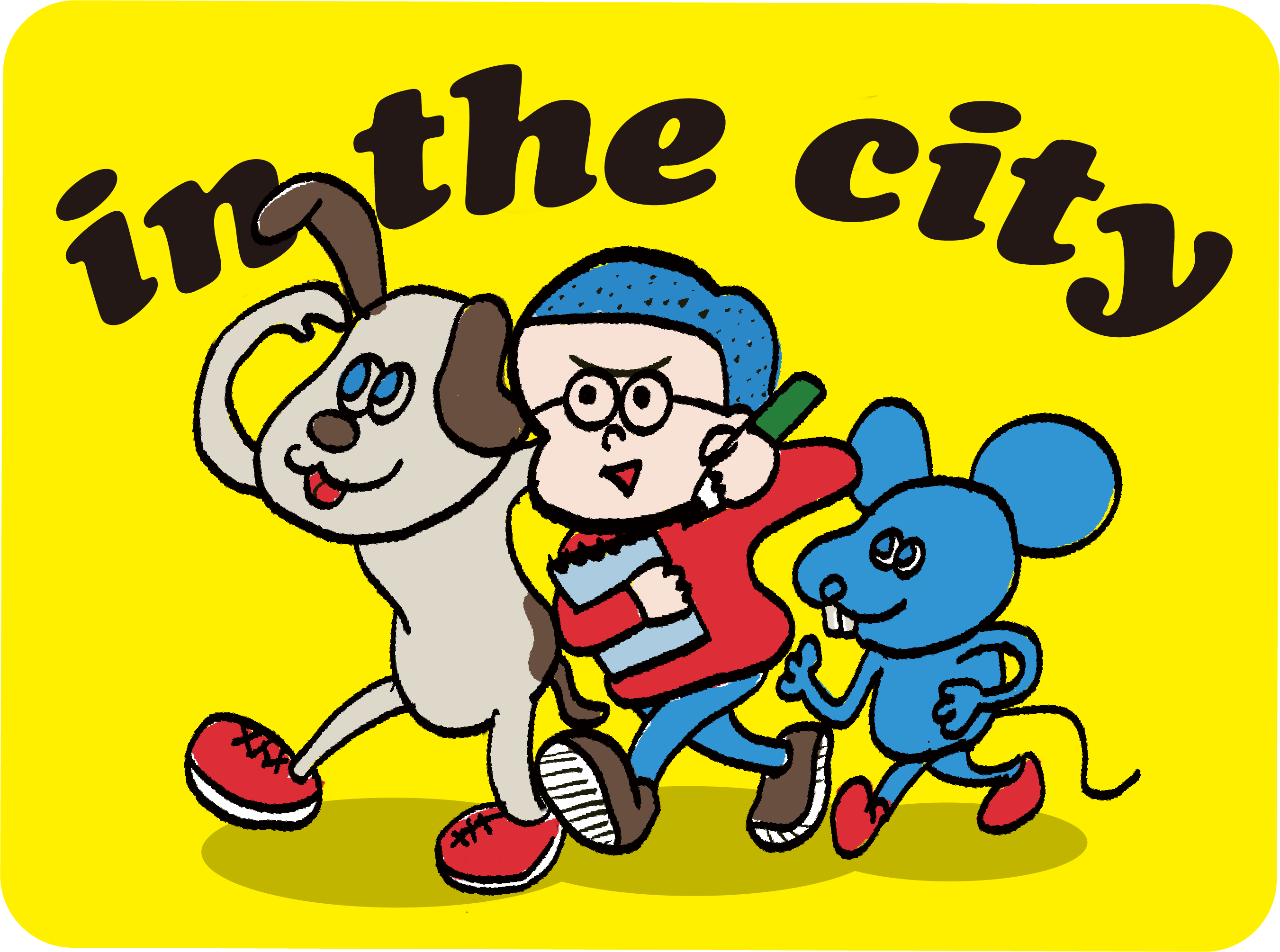 in the cityのビジュアル